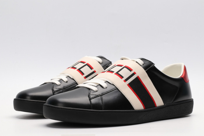 gi ace embroidered low-top sneaker 070504