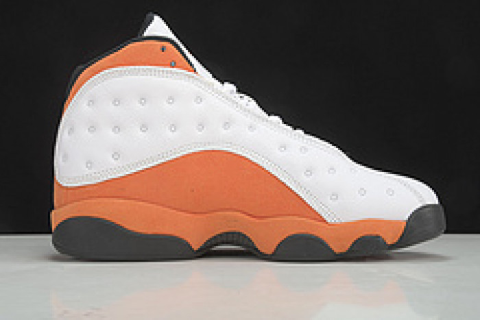 air jordan retro 13 starfish white black 414571-108