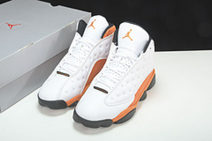 air jordan retro 13 starfish white black 414571-108