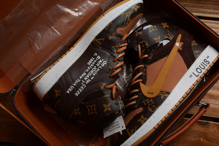 ot x air jordan 1 cusT0ms mens - aq0818-202
