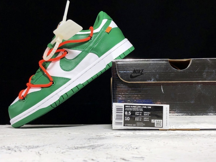 of nike dunk low pine green - ct0856-100