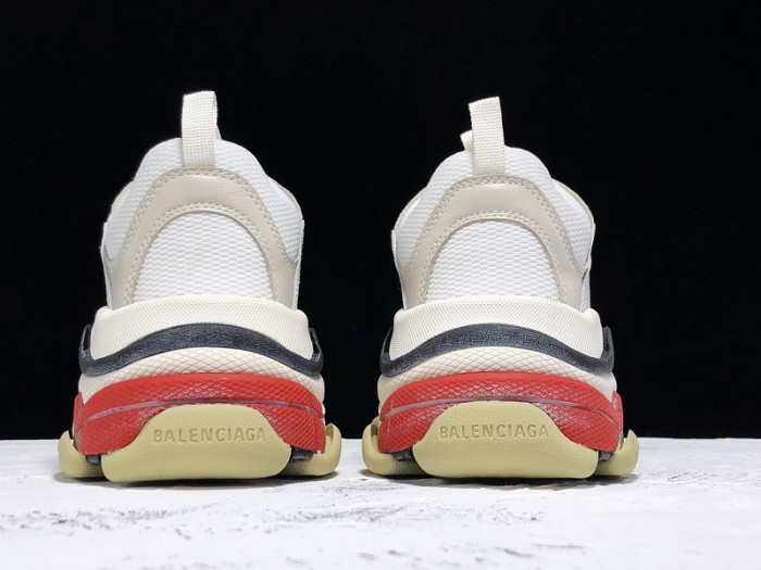 bl 17fw triple-s 2.0 cream sneakers h903p058