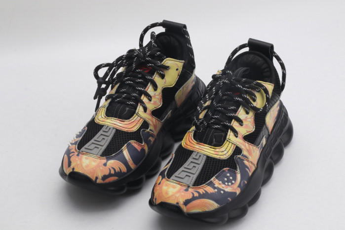 vse chain reaction black sneaker