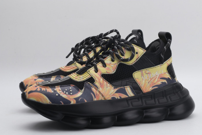 vse chain reaction black sneaker