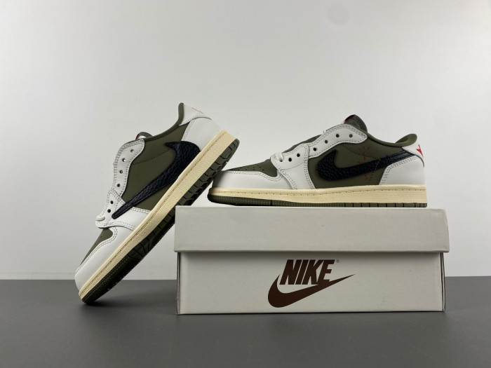 (KIDS)Travis Scott x Fragment x Air Jordan 1 Low OG DZ7866-2001