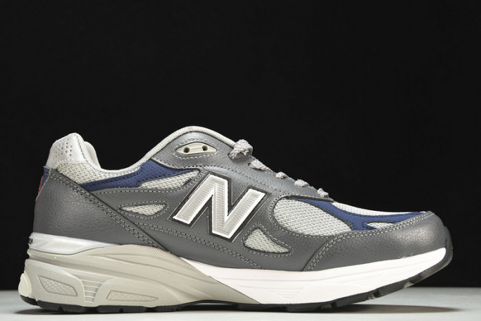 new Ba1an*e 990v3 elephant grey navy m990gj3