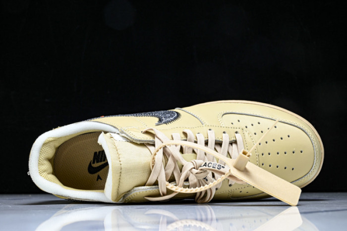Off-White x Nike Air Force 1 Low “Sesame” FD6900-200
