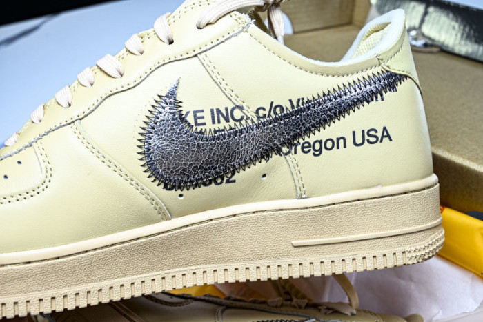 Off-White x Nike Air Force 1 Low “Sesame” FD6900-200